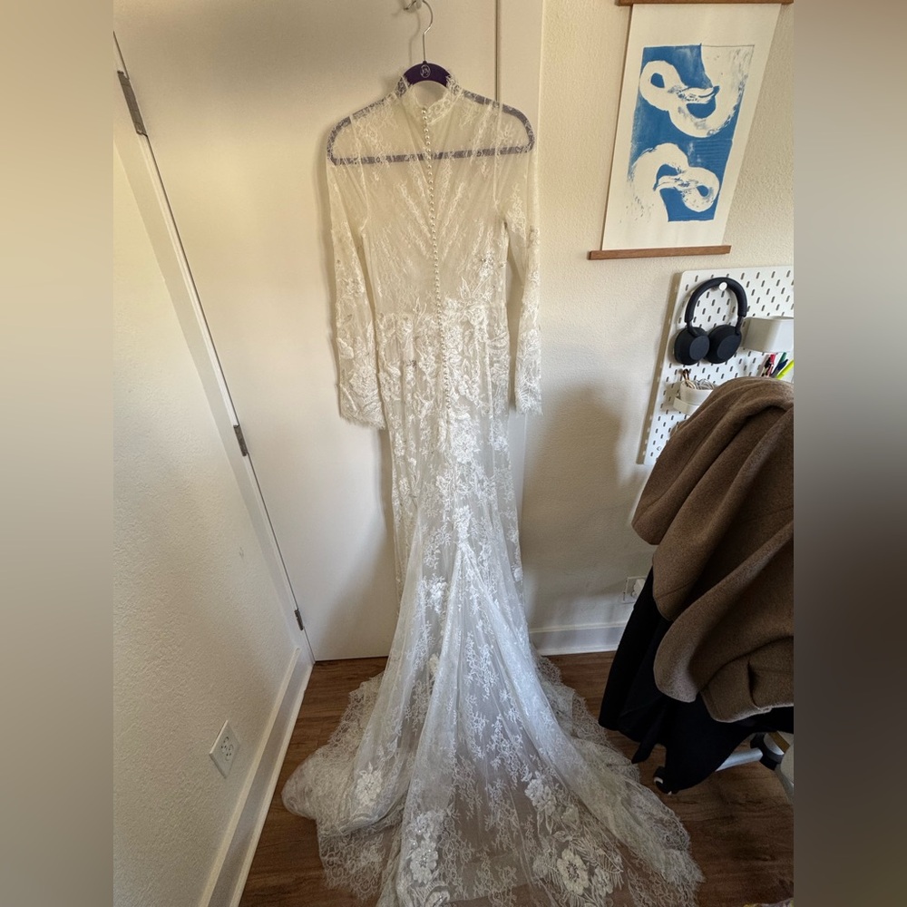 Serene Lace Wedding Dress, Willoughby by Watters - Picture 15 of 16